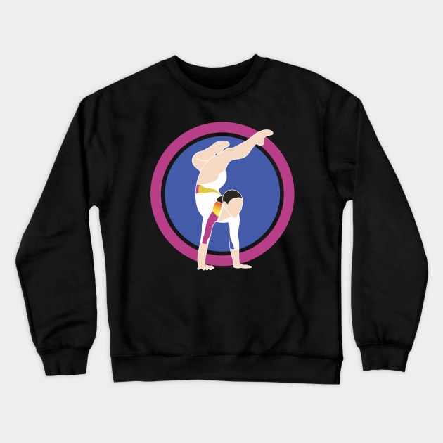 Gymnast Crewneck Sweatshirt by Flipflytumble